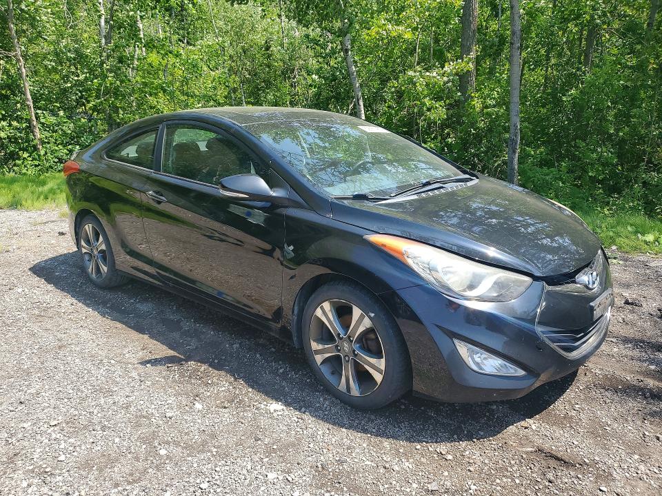 2013 Hyundai Elantra VIN KMHDH6AE3DU002147 COPART salvage auction — MINOR DENT/SCRATCHES, On - Permit No Brand - Unfit, sold $400 on 2026-07-21 (photo 4)