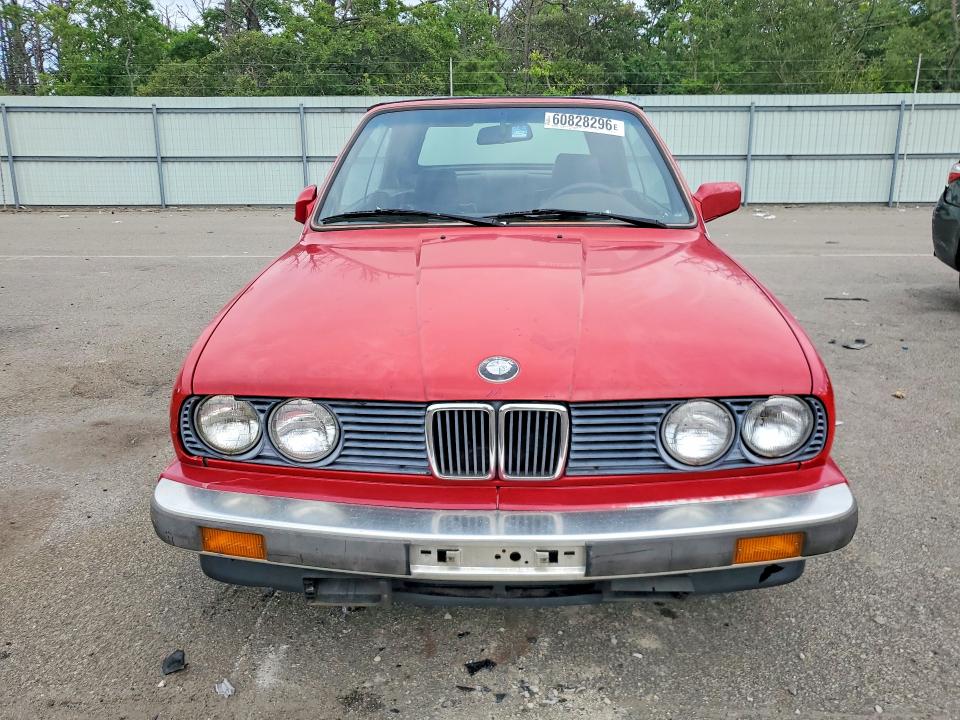 1987 BMW 3 series VIN WBABB2300H1942742 COPART salvage auction — WATER/FLOOD, Ny - Mv907A-Flood Salvage, sold $100 on 2026-07-29 (photo 5)