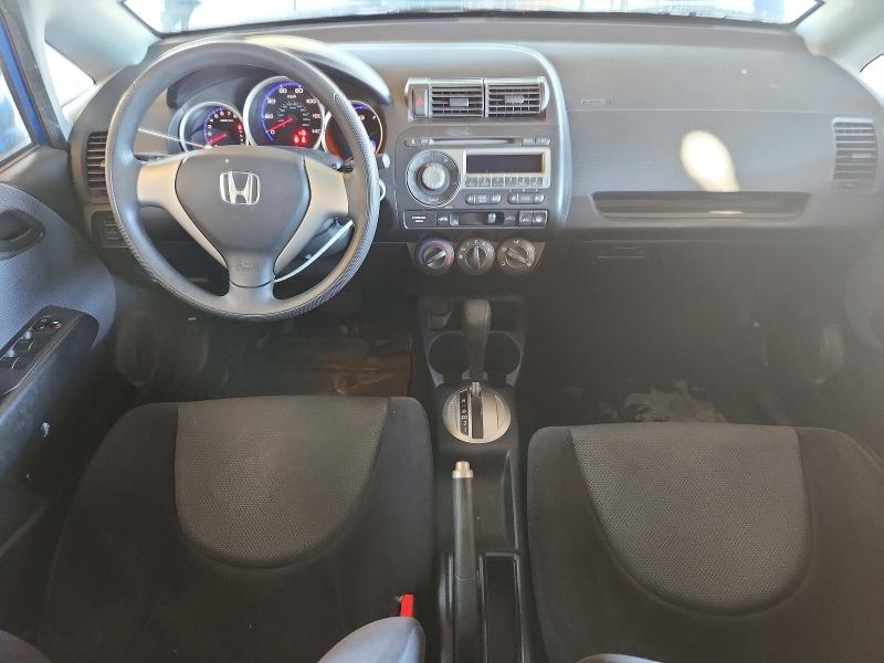 2008 Honda Fit VIN JHMGD38408S017634 COPART salvage auction — FRONT END, CA - DIS/DLR/EXP APP FOR DUP CLEAN, sold $600 on 2026-07-27 (photo 8)