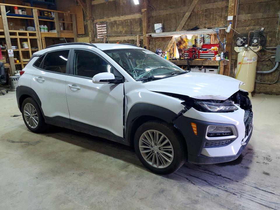 2021 Hyundai Kona VIN KM8K2CAA0MU692945 COPART salvage auction — FRONT END, Wa - Vehicle Cert Of Ownership-Titl, sold $200 on 2026-07-28 (photo 4)