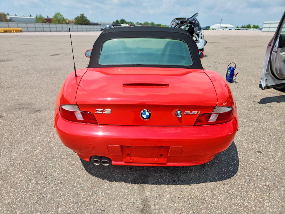 2001 BMW Z3 VIN WBACN33401LM00720 COPART salvage auction — MINOR DENT/SCRATCHES, Mn - Certificate Of Title, sold $1,800 on 2026-07-30 (photo 6)