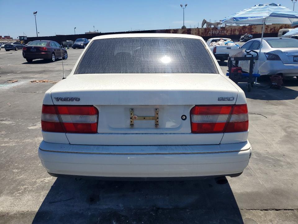 1996 Volvo 960 VIN YV1KS9602T1078092 COPART salvage auction — MINOR DENT/SCRATCHES, Ca - Dis/Dlr/Exp Only Clean Title, sold $1,450 on 2026-08-05 (photo 6)