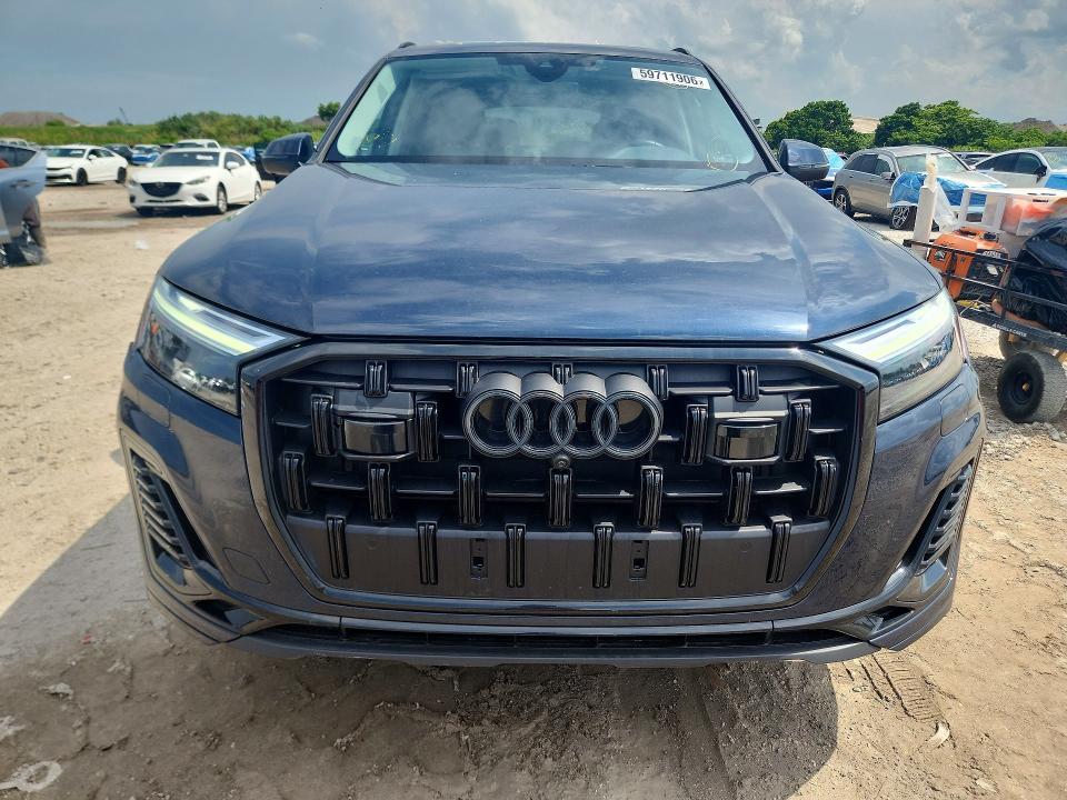2025 Audi Q7 VIN WA1LCBF72SD020499 COPART salvage auction — MECHANICAL, FL - CERT OF TITLE SLVG REBUILDABLE, sold $15,200 on 2026-07-28 (photo 5)