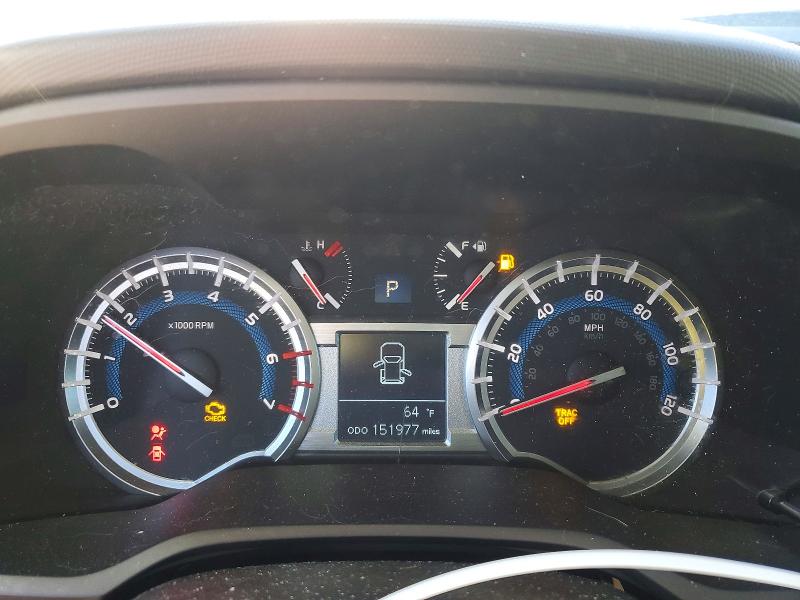 2019 Toyota 4runner VIN JTEBU5JR0K5633641 COPART salvage auction — FRONT END, WA - BILL OF SALE, sold $4,200 on 2026-07-28 (photo 9)
