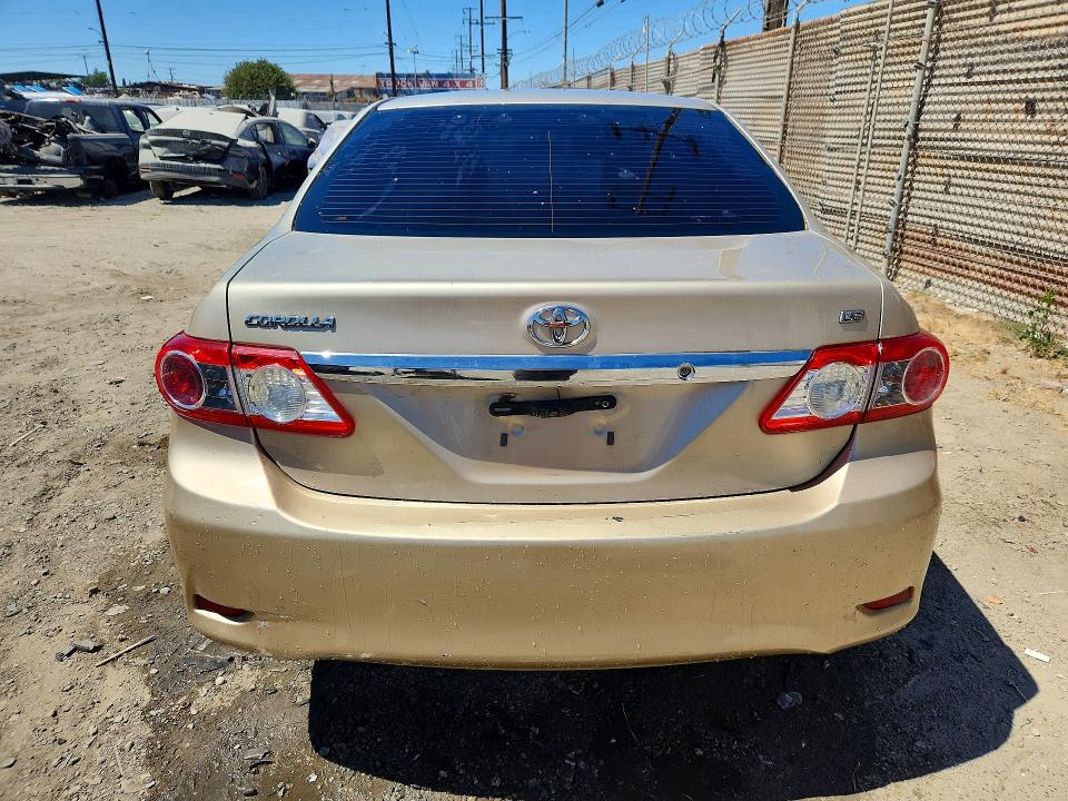 2013 Toyota Corolla VIN 5YFBU4EE1DP142958 COPART salvage auction — FRONT END, Ca - Dis/Dlr/Exp Only Clean Title, sold $1,950 on 2026-07-16 (photo 6)
