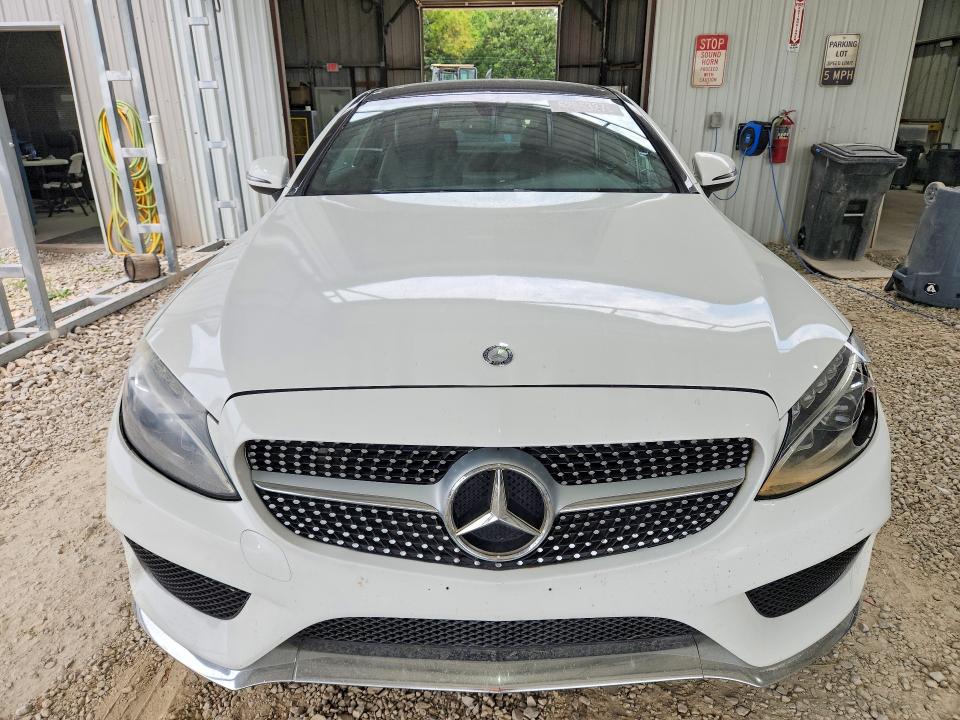 2017 Mercedes-benz C-klasse VIN WDDWJ4JB3HF392677 COPART salvage auction — MINOR DENT/SCRATCHES, Salvage Title, sold $3,100 on 2026-08-12 (photo 5)