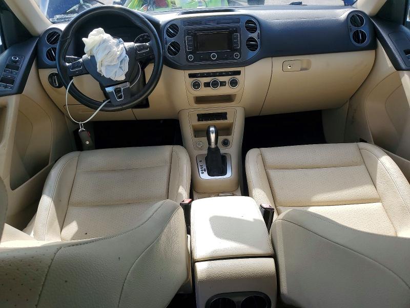 2015 Volkswagen Tiguan VIN WVGAV7AX7FW566054 COPART salvage auction — FRONT END, Fl - Cert Of Title Slvg Rebuildable, sold $650 on 2026-07-16 (photo 8)