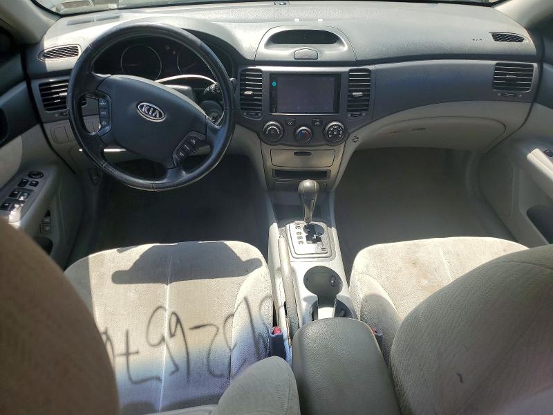 2006 Kia Optima VIN KNAGE124965039832 COPART salvage auction — SIDE, Nc - Salvage Certificate Of Title, sold $125 on 2026-07-30 (photo 8)