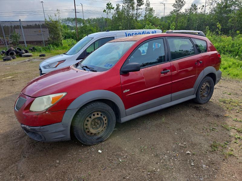 2005 Pontiac Vibe VIN 5Y2SL63875Z456536 COPART salvage auction — FRONT END, Qc - Gravement Accidente, sold $200 on 2026-08-18 (photo 1)