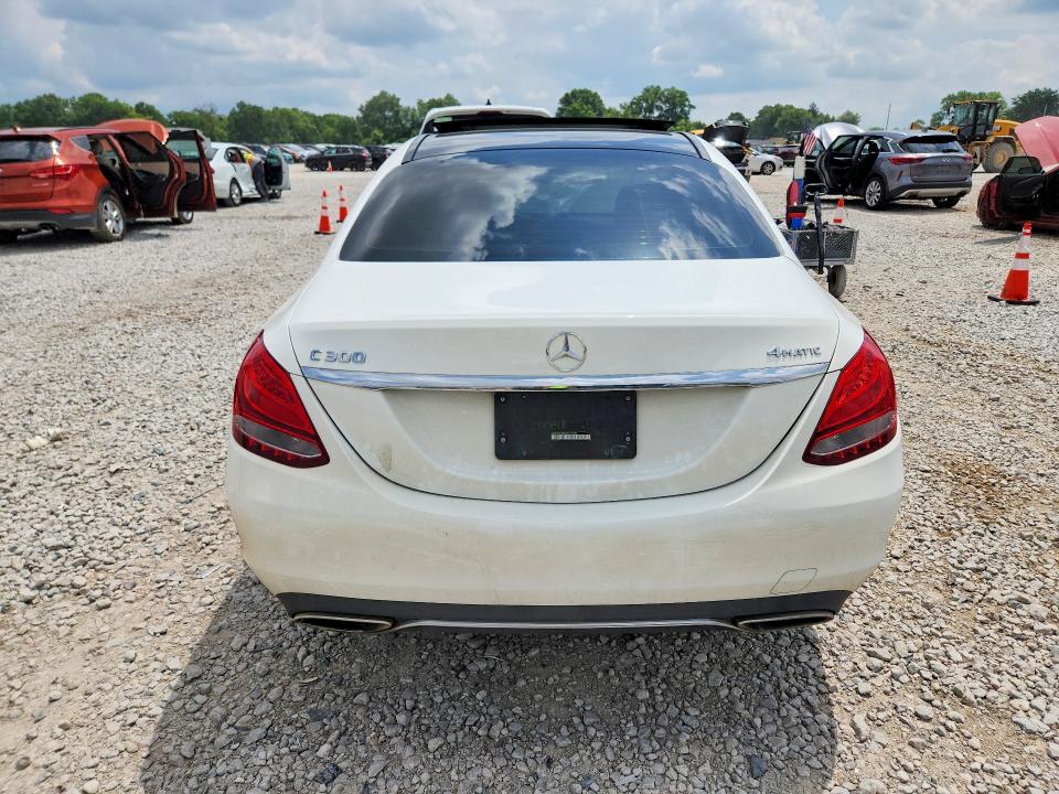 2018 Mercedes-benz C-klasse VIN WDDWF4KB3JR413905 COPART salvage auction — MECHANICAL, Oh - Certificate Of Title, sold $6,500 on 2026-07-28 (photo 6)