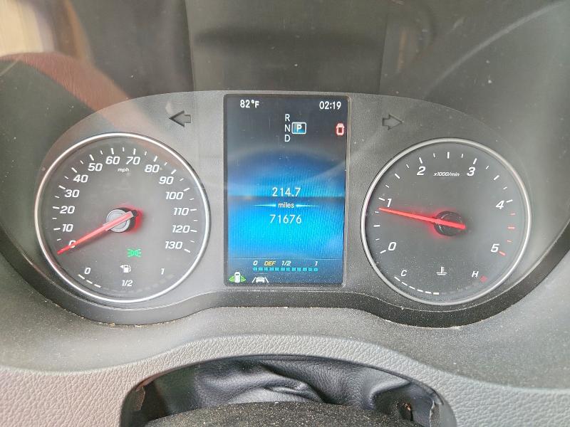 2022 Mercedes-benz Sprinter VIN W1Y4DCHY6NT084831 COPART salvage auction — MINOR DENT/SCRATCHES, Ny - Certificate Of Title, sold $5,800 on 2026-08-24 (photo 9)
