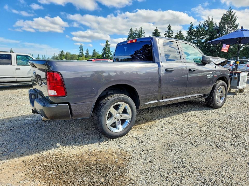 2018 Ram 1500 VIN 1C6RR7FT1JS190900 COPART salvage auction — FRONT END, Wa - Bill Of Sale, sold $3,950 on 2026-07-31 (photo 3)