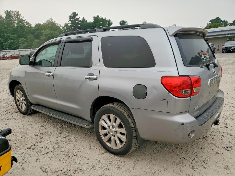 2011 Toyota Sequoia VIN 5TDDY5G18BS049968 COPART salvage auction — MINOR DENT/SCRATCHES, MA - CERTIFICATE OF TITLE, sold $5,700 on 2026-08-10 (photo 2)