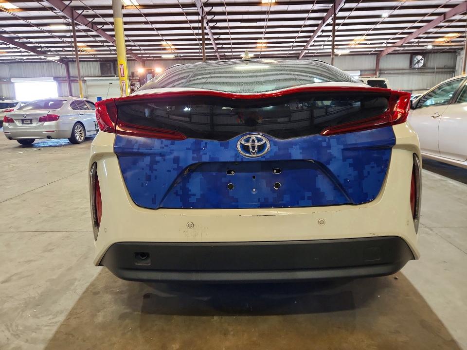 2020 Toyota Prius VIN JTDKARFP6L3153726 COPART salvage auction — FRONT END, Ga - Cert Of Title-Salvage, sold $5,400 on 2026-07-27 (photo 6)