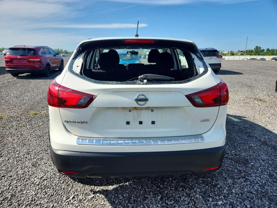 2018 Nissan Rogue sport VIN JN1BJ1CR1JW292359 COPART salvage auction — REAR END, ON - PERMIT NO BRAND - UNFIT, sold $150 on 2026-07-30 (photo 6)