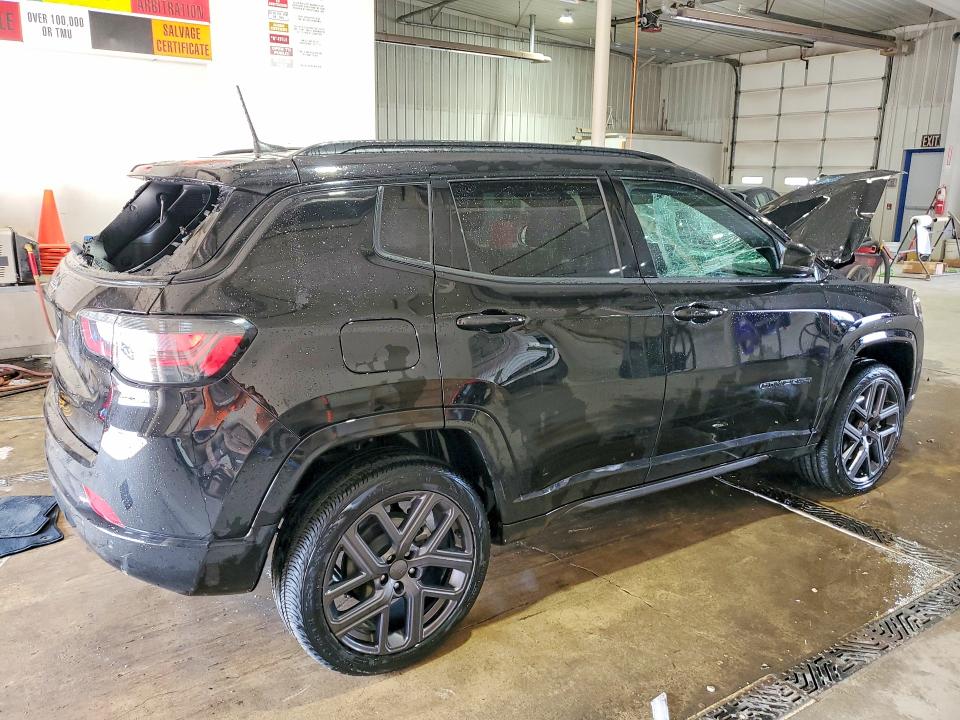 2024 Jeep Compass VIN 3C4NJDCN8RT171810 COPART salvage auction — FRONT END, Pa - Certificate Of Salvage, sold $7,500 on 2026-08-31 (photo 3)