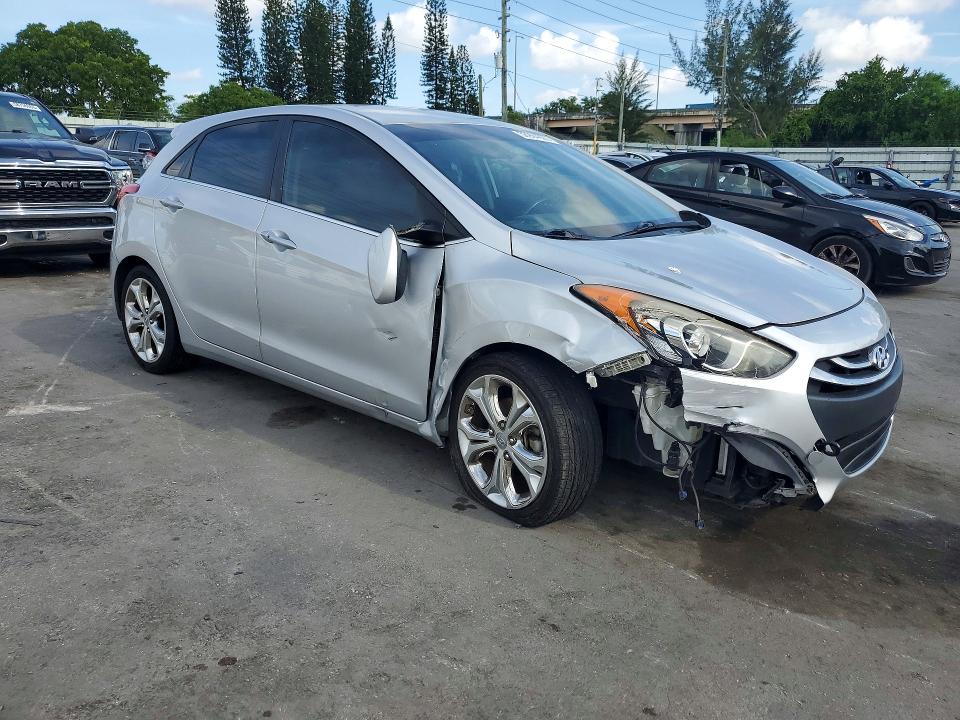 2013 Hyundai Elantra VIN KMHD35LE1DU153316 COPART salvage auction — FRONT END, Fl - Cert Of Title Slvg Rebuildable, sold $925 on 2026-07-08 (photo 4)