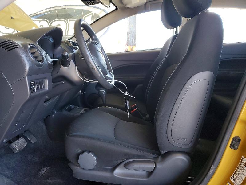 2024 Mitsubishi Mirage VIN ML32AUHJ4RH019310 COPART salvage auction — FRONT END, Fl - Cert Of Title Slvg Rebuildable (P), sold $500 on 2026-07-29 (photo 7)