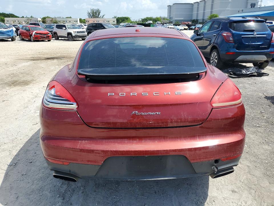 2015 Porsche Panamera VIN WP0AA2A73FL000977 COPART salvage auction — FRONT END, Fl - Cert Of Title Slvg Rebuildable, sold $250 on 2026-07-31 (photo 6)