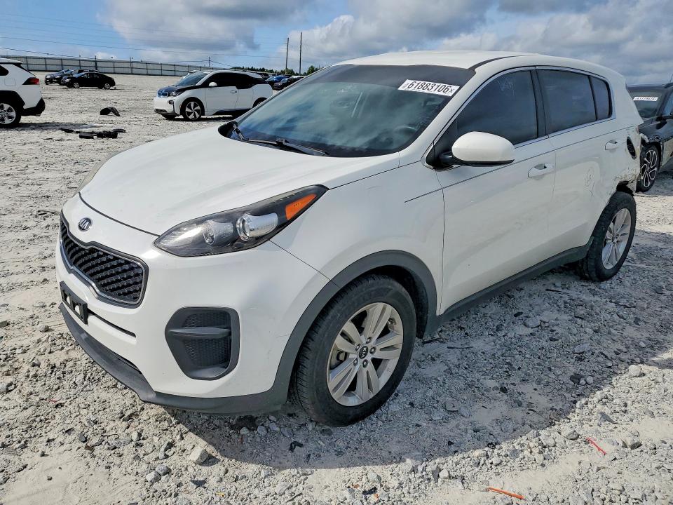 2018 Kia Sportage VIN KNDPM3AC8J7470797 COPART salvage auction — REAR END, Ga - Cert Of Title-Salvage, sold $275 on 2026-07-27 (photo 1)