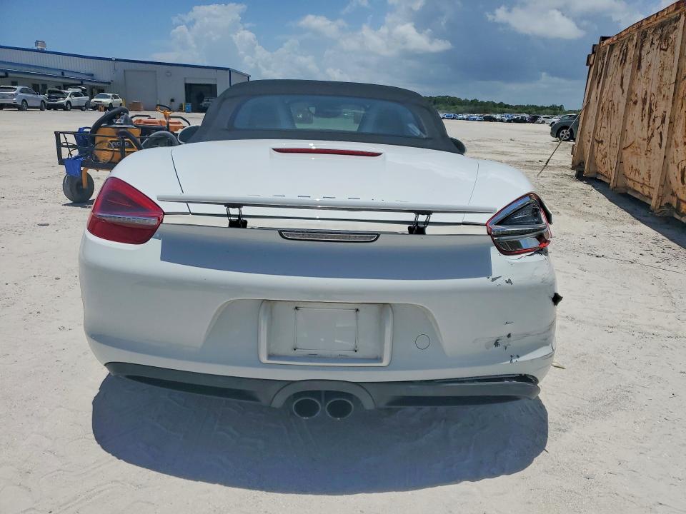 2014 Porsche Boxster VIN WP0CB2A86ES140816 COPART salvage auction — REAR END, Salvage Title, sold $6,400 on 2026-07-22 (photo 6)