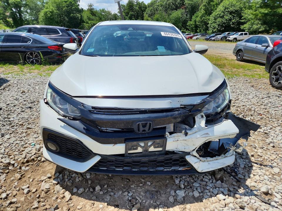 2018 Honda Civic VIN SHHFK7H67JU402606 COPART salvage auction — FRONT END, Ma - Cert Of Title-Salvage, sold $125 on 2026-07-30 (photo 5)