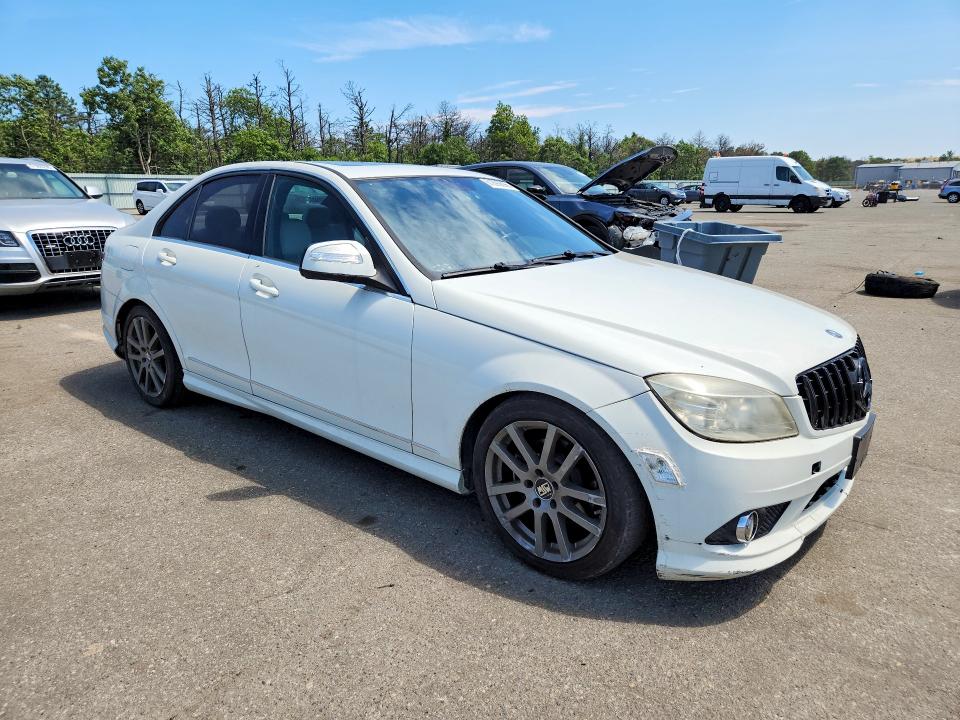 2010 Mercedes-benz C class VIN WDDGF8BBXAF451256 COPART salvage auction — MINOR DENT/SCRATCHES, NY - CERTIFICATE OF TITLE, sold $775 on 2026-08-14 (photo 4)