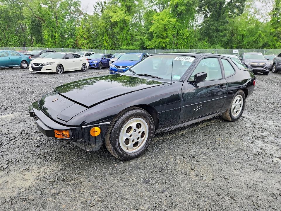 1988 Porsche 924 VIN WP0AA0928JN451591 COPART salvage auction — FRONT END, CT - CERTIFICATE OF TITLE (P), sold $4,400 on 2026-07-23 (photo 1)