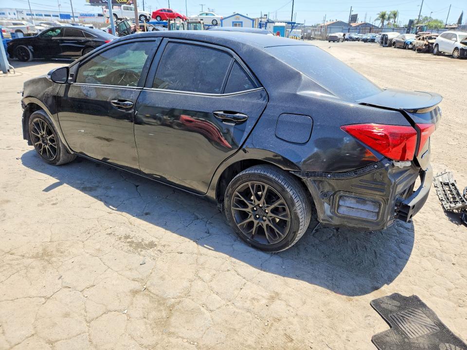 2017 Toyota Corolla VIN 5YFBURHE8HP577930 COPART salvage auction — FRONT END, CA - SALVAGE CERTIFICATE, sold $350 on 2026-07-30 (photo 2)