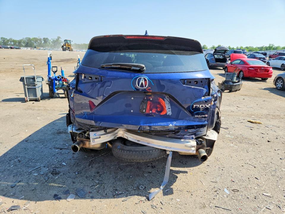 2020 Acura Rdx VIN 5J8TC2H79LL017207 COPART salvage auction — REAR END, VA - CERT OF TITLE - SALVAGE, sold $6,600 on 2026-07-22 (photo 6)