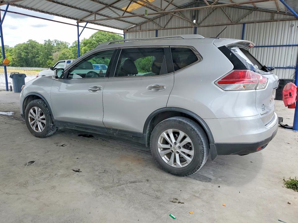 2015 Nissan Rogue VIN KNMAT2MV1FP515652 COPART salvage auction — REAR END, Ga - Cert Of Title-Salvage, sold $550 on 2026-07-30 (photo 2)