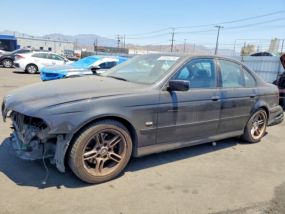 2001 BMW 5er VIN WBADN63401GM73214 COPART salvage auction — FRONT END, Ca - Salvage Certificate, sold $2,150 on 2026-08-10 (photo 1)