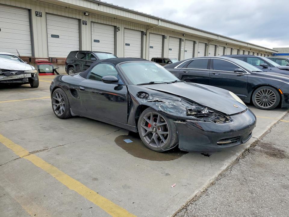 2000 Porsche Boxster VIN WP0CA2987YU624204 COPART salvage auction — FRONT END, Ky - Cert Of Title-Salvage, sold $1,550 on 2026-08-27 (photo 4)