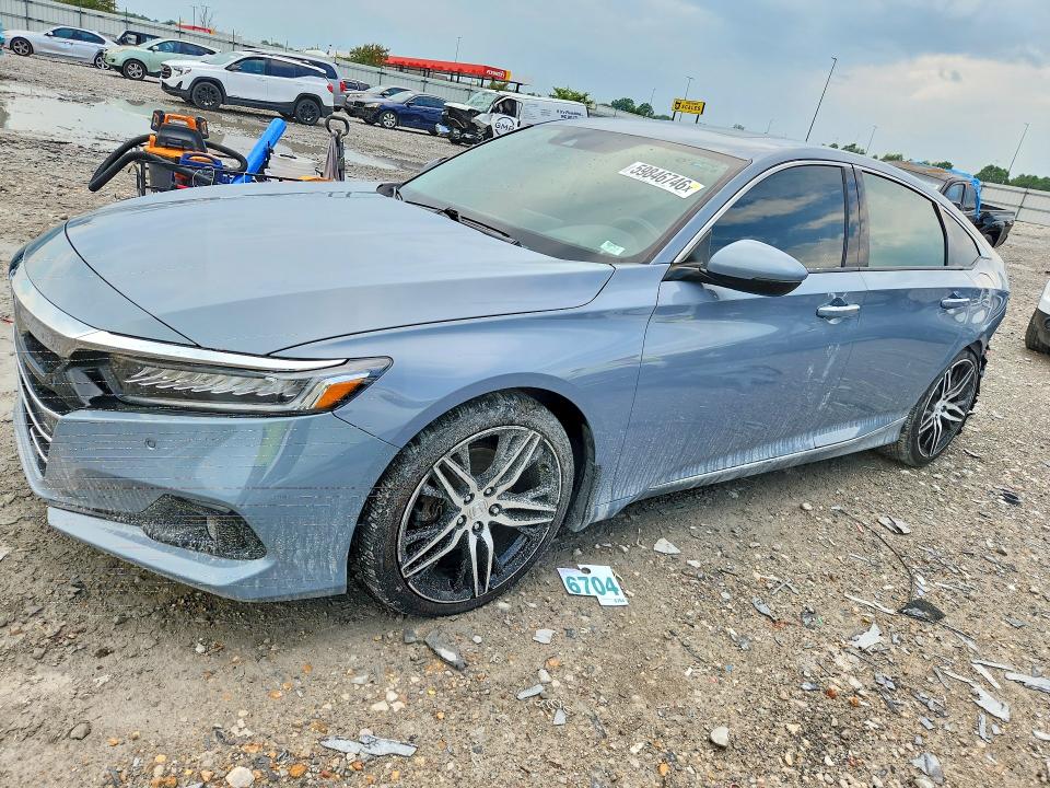 2021 Honda Accord VIN 1HGCV3F93MA002249 — COPART salvage auction photo
