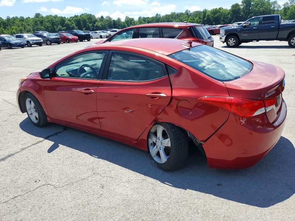 2013 Hyundai Elantra VIN KMHDH4AE5DU534178 COPART salvage auction — SIDE, Pa - Certificate Of Salvage, sold $100 on 2026-07-23 (photo 2)