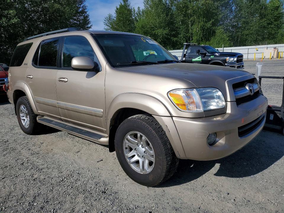 2006 Toyota Sequoia VIN 5TDBT44A26S264546 COPART salvage auction — REAR END, WA - VEHICLE CERT OF OWNERSHIP-TITL, sold $4,400 on 2026-07-13 (photo 4)