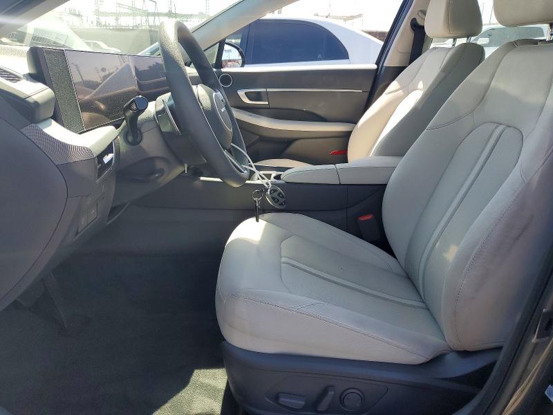 2024 Hyundai Sonata VIN KMHL64JA8RA421686 COPART salvage auction — FRONT END, Ca - Salvage Certificate, sold $200 on 2026-07-24 (photo 7)