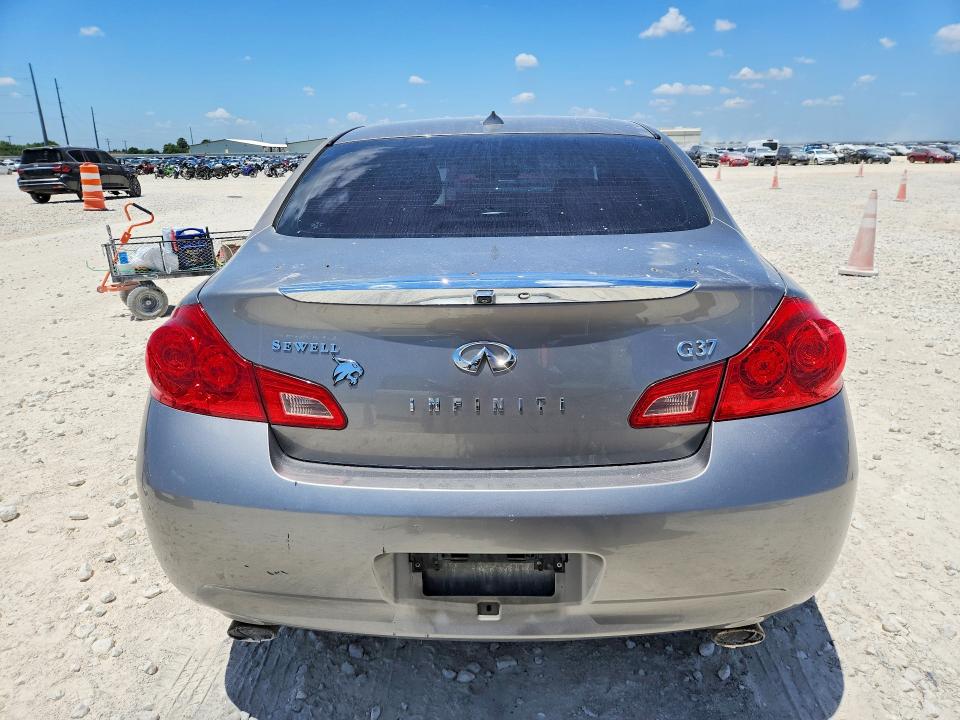 2009 Infiniti G37 VIN JNKCV61E19M310089 COPART salvage auction — FRONT END, TX - SALVAGE VEHICLE TITLE (P), sold $275 on 2026-07-16 (photo 6)