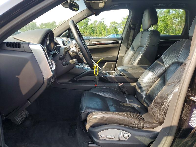 2017 Porsche Cayenne VIN WP1AA2A25HKA85543 COPART salvage auction — FRONT END, Fl - Certificate Of Title, sold $7,100 on 2026-08-04 (photo 7)