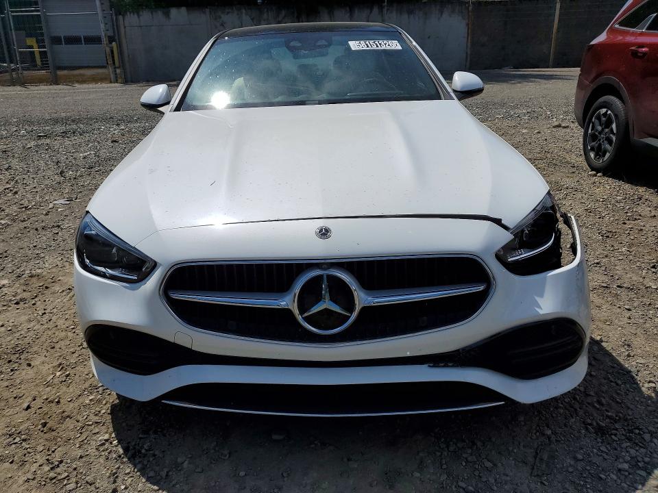 2022 Mercedes-benz C class VIN W1KAF4HB4NR018493 COPART salvage auction — FRONT END, Wa - Affidavit In Lieu Of Title, sold $16,600 on 2026-08-11 (photo 5)