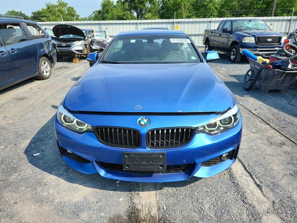 2019 BMW 4er VIN WBA4Z1C59KEE44214 COPART salvage auction — ROOF, Pa - Certificate Of Salvage, sold $4,850 on 2026-07-23 (photo 5)