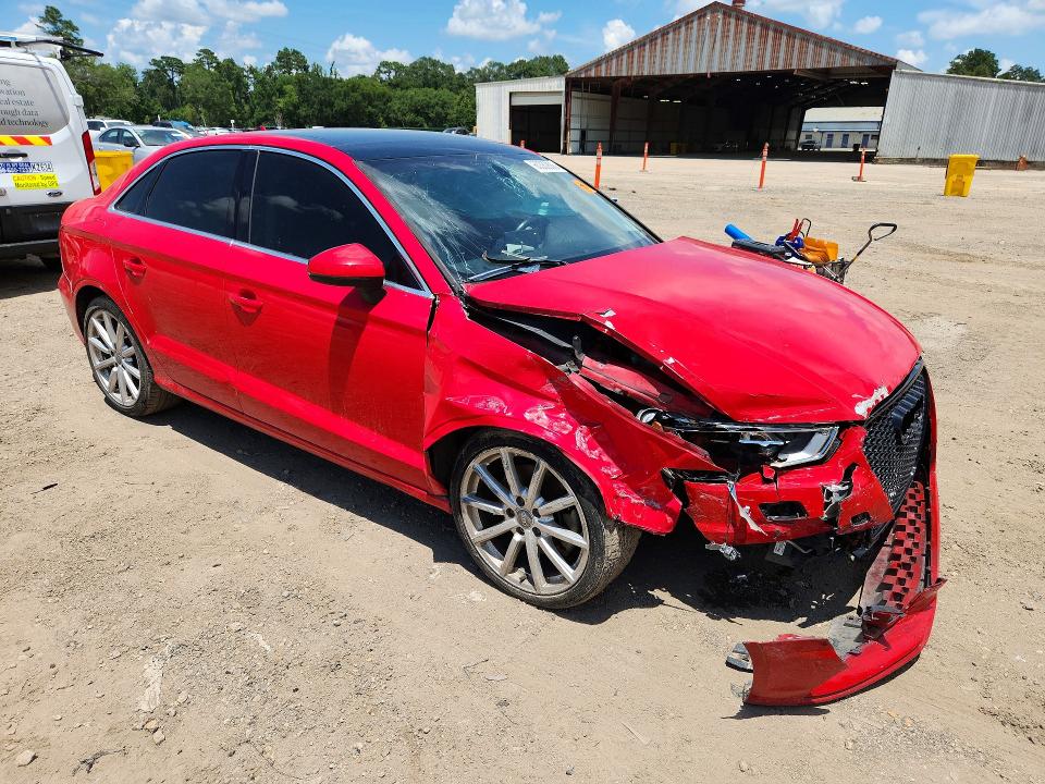 2015 Audi A3 VIN WAUEFGFF3F1119430 COPART salvage auction — FRONT END, LA - CERT OF TITLE-SALVAGE, sold $125 on 2026-07-24 (photo 4)