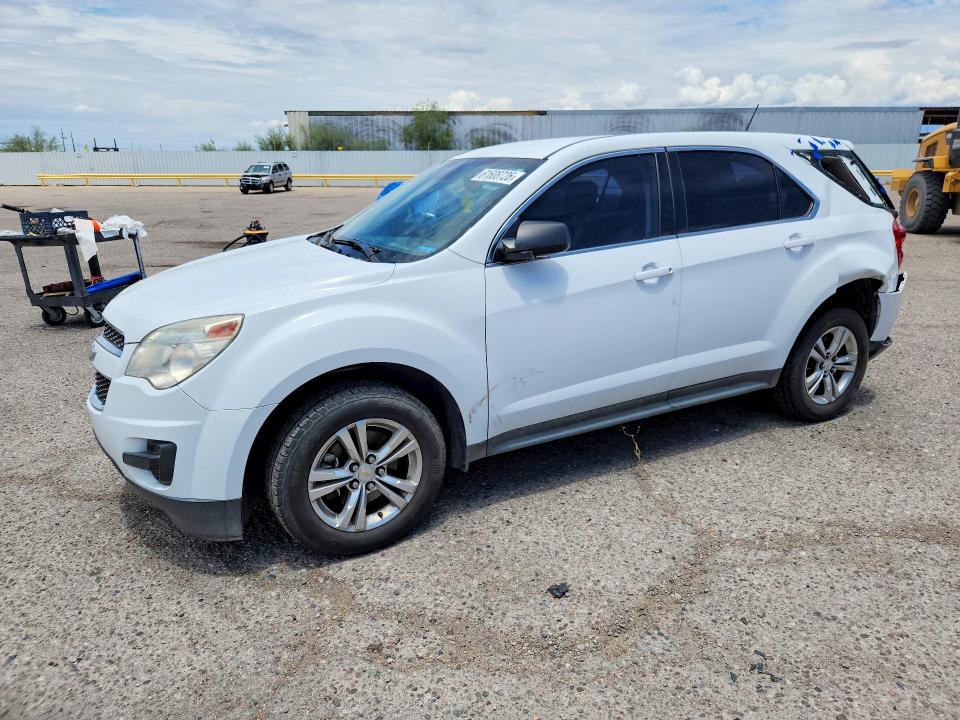 2014 Chevrolet Equinox VIN 1GNALAEK1EZ112845 COPART salvage auction — UNDERCARRIAGE, Az - Cert Of Title - Salvage, sold $550 on 2026-07-31 (photo 1)