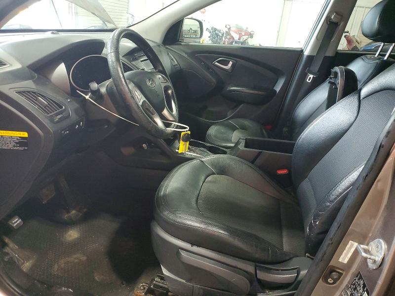 2012 Hyundai VIN KM8JU3AC5CU520531 COPART salvage auction — FRONT END, Ny - Mv-907A Salvage Certificate, sold $1,900 on 2026-07-27 (photo 7)