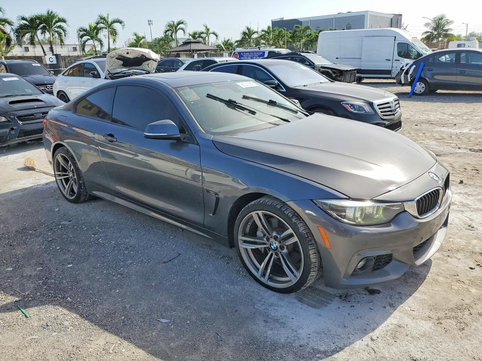 2018 BMW 4er VIN WBA4W9C55JAF93961 COPART salvage auction — MINOR DENT/SCRATCHES, FL - CERT OF TITLE SLVG REBUILDABLE (P), sold $1,550 on 2026-07-24 (photo 4)