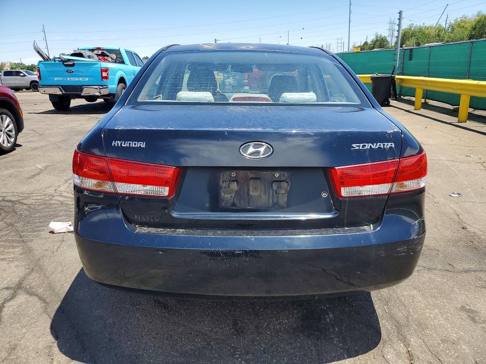 2006 Hyundai Sonata VIN KMHEU46C76A121268 COPART salvage auction — SIDE, Co - Public - Salvage Title, sold $425 on 2026-07-14 (photo 6)