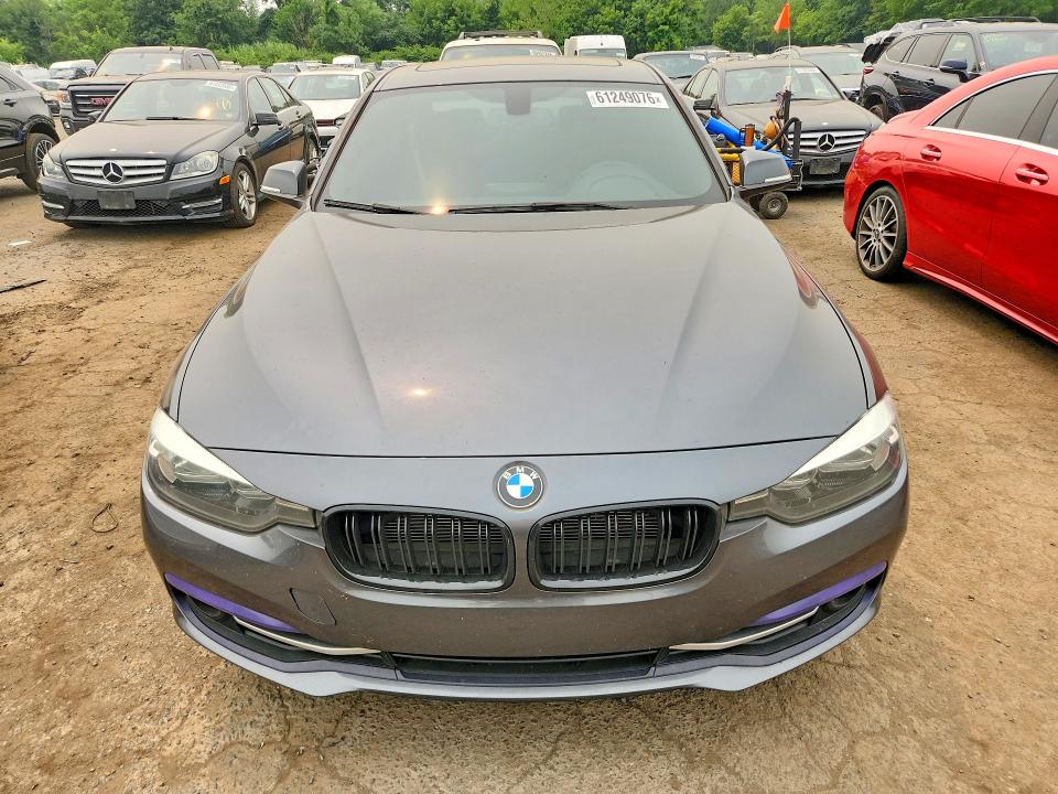 2016 BMW 3er VIN WBA8E3C54GK503085 COPART salvage auction — REAR END, Ct - Certificate Of Title, sold $650 on 2026-07-28 (photo 5)