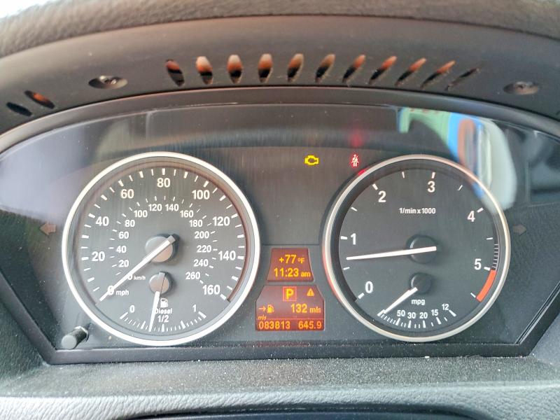 2013 BMW X5 VIN 5UXZW0C51D0B93523 COPART salvage auction — FRONT END, GA - CERT OF TITLE-SALVAGE, sold $5,300 on 2026-07-31 (photo 9)