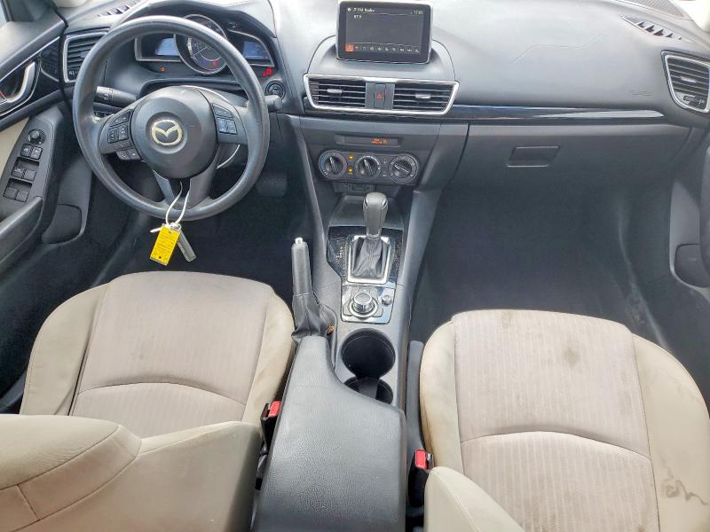 2016 Mazda 3 VIN JM1BM1T73G1296373 COPART salvage auction — REAR END, Ma - Cert Of Title-Reconstrctd Coll, sold $1,850 on 2026-07-27 (photo 8)