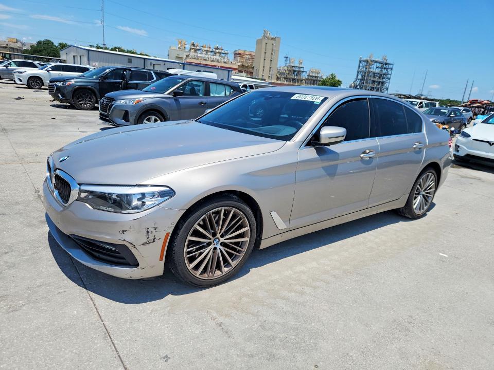 2018 BMW 5er VIN WBAJE5C58JWA93066 COPART salvage auction — MINOR DENT/SCRATCHES, La - Certificate Of Title, sold $8,900 on 2026-07-27 (photo 1)